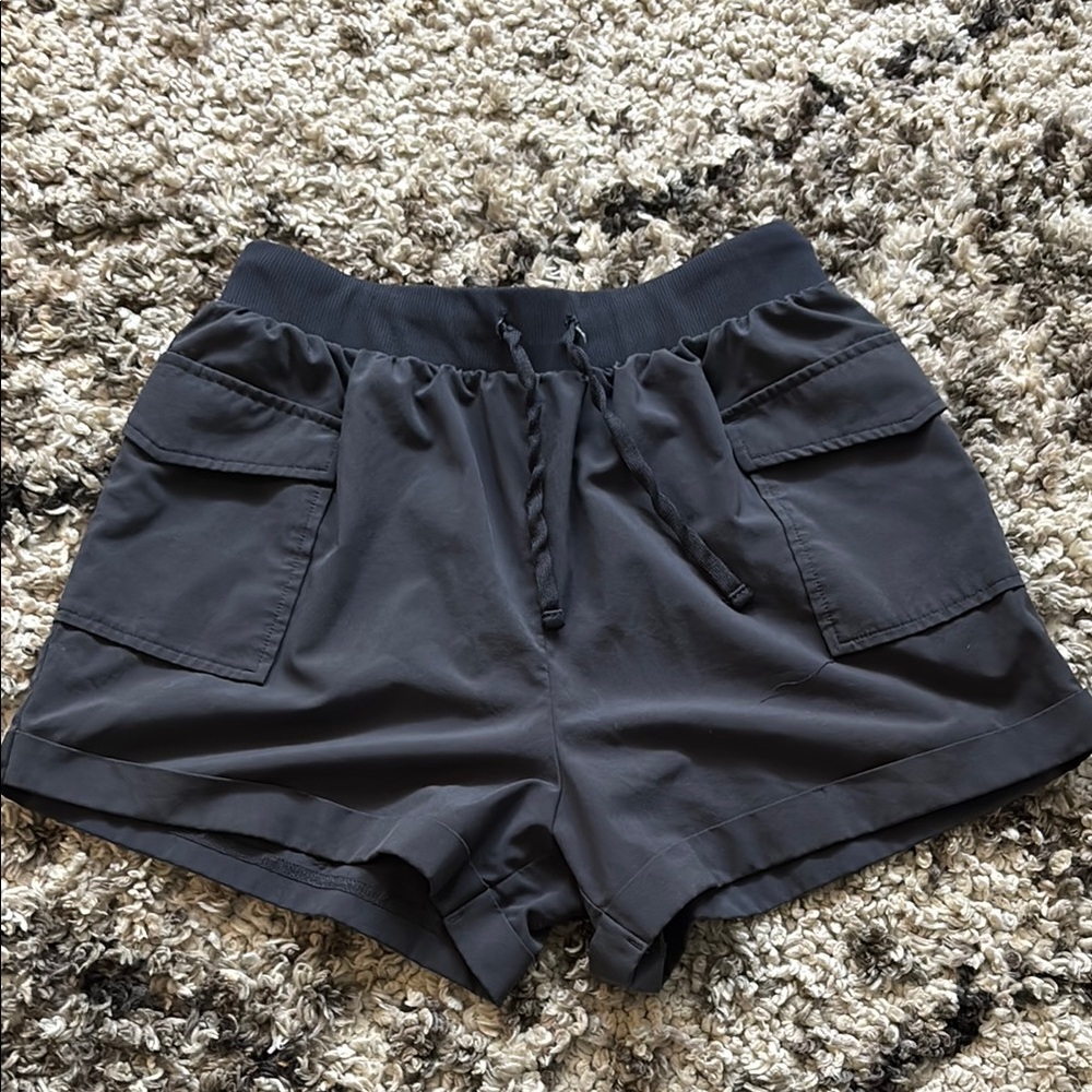 Women's Black Casual Shorts
